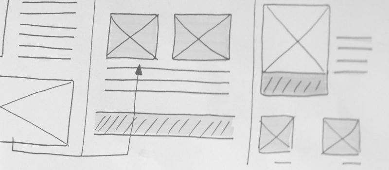 Imagen de la planificación y estructuración de un sitio web